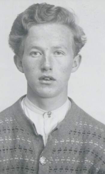 Kristian Werner Sjøvold (portrettbilde fra fangekort)