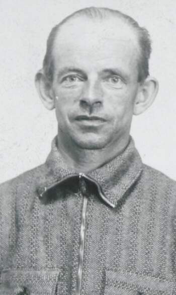 Pieter Vos (portrettbilde fra fangekort)