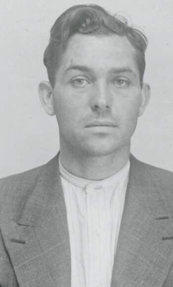 Andreas Edvard Kristian Trygstad (portrettbilde fra fangekort)