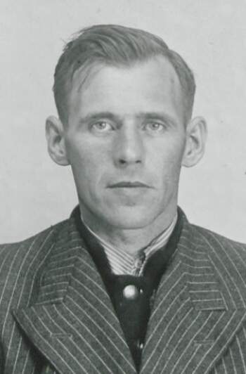Olav Stenberg (portrett fra fangekort)