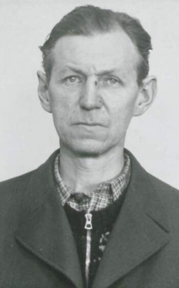 Einar Steen-Hansen (portrettbilde fra fangekort)