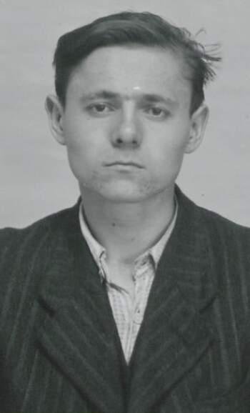 Gerhard Fieber (portrettbilde fra fangekort)