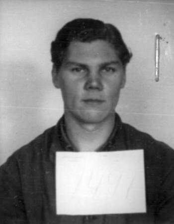 Reidar Ingolf Hansen (portrettbilde fra fangekort)