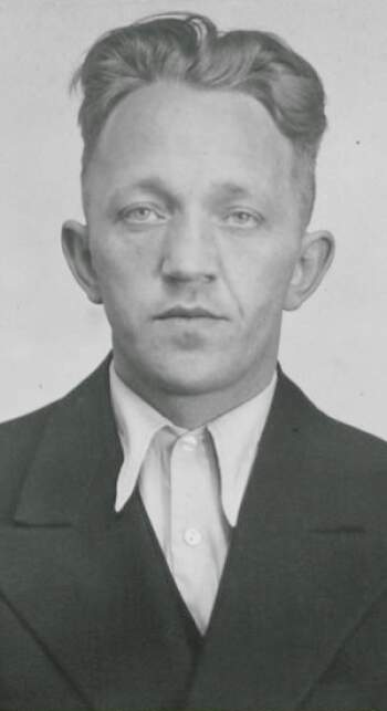 Oskar Moen (portrettbilde fra fangekort)