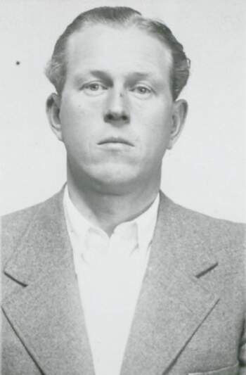 Einar Hagness (portrettbilde fra fangekort)