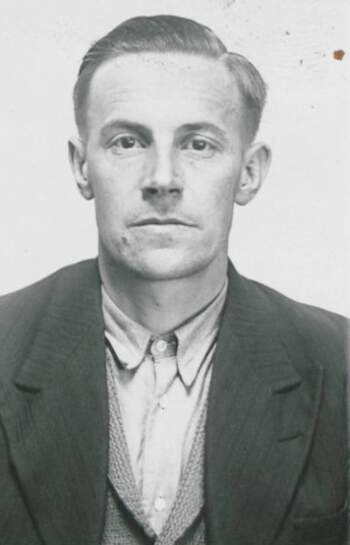 Gjermund Johansen (portrettbilde fra fangekort)