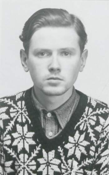Hugo Holtermann (portrettbilde fra fangekort)