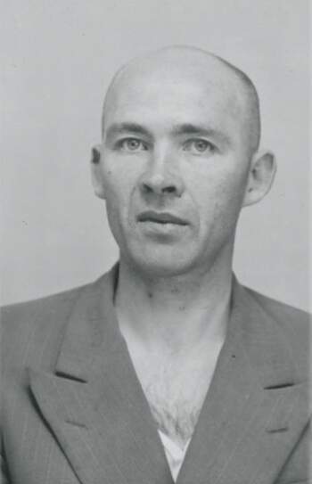 Trygve Øistein Gulliksen (portrettbilde fra fangekort)