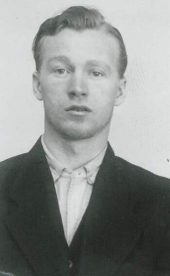 Jens Kristoffer Hansen (portrettbilde fra fangekort)