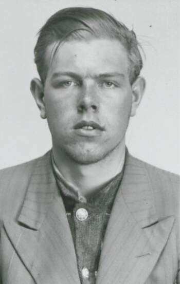 Arne Gerhard Brattli (portrettbilde fra fangekort)