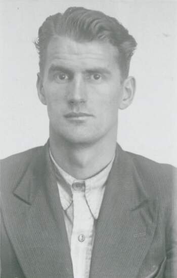 Willy Amundsen (portrettbilde fra fangekort)