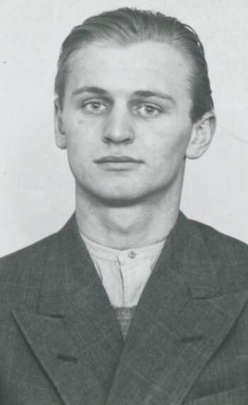 Knut Reinhardt Rand (portrettbilde fra fangekort)