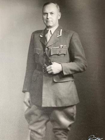 Halfdan Haneborg-Hansen (portrettfoto, 1946)