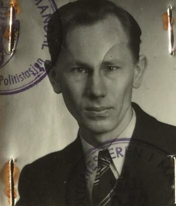 Rolf Sand (portrettfoto fra grenseboerbevis)