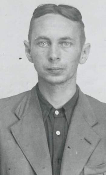Odd Einar Sundberg (portrett fra fangekort)