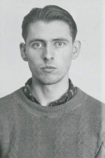 Hans Grinde (portrettbilde fra fangekort)