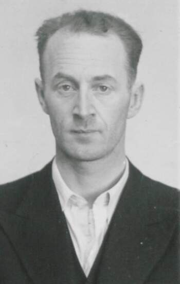 John Albert Jensen (portrettbilde fra fangekort)