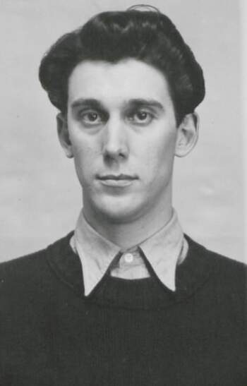 Per Kjær (portrettbilde fra fangekort)