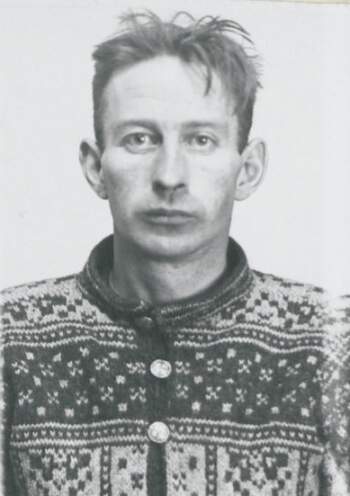 Johan Evensen (portrettbilde fra fangekort)