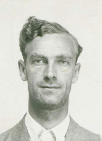 Odd Hauge (portrettbilde fra fangekort)