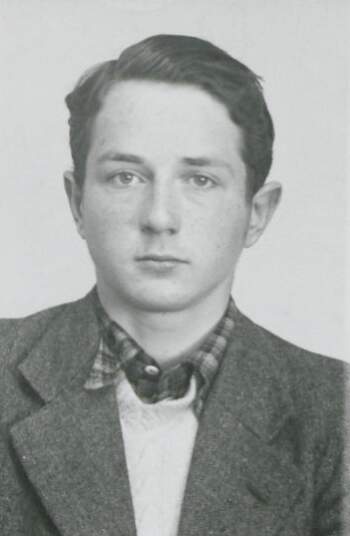 Rolf Grüner-Hegge (portrettbilde fra fangekort)