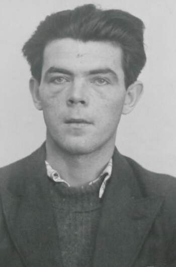 Walter Johansen (portrettbilde fra fangekort)