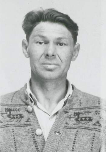 Rolf Bråthen (portrettbilde fra fangekort)