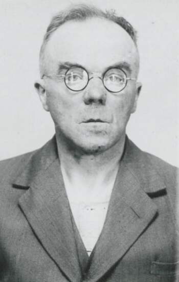 Johan Halvorsen (portrettbilde fra fangekort)
