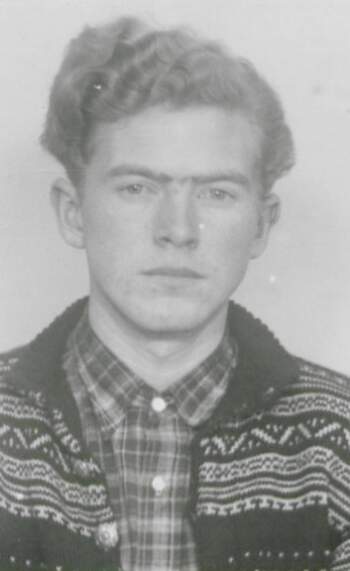 Ivar Nordviste (portrettbilde fra fangekort)