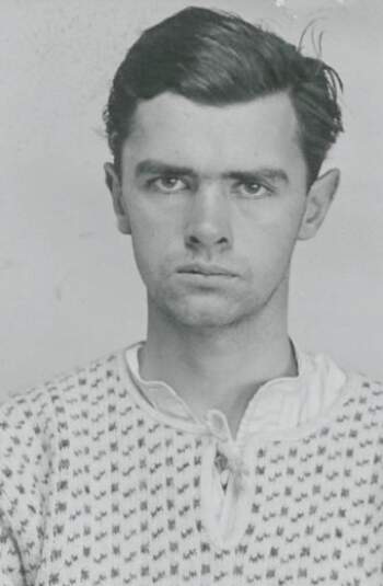 Sverre Ragnvald Sunde (portrett fra fangekort)