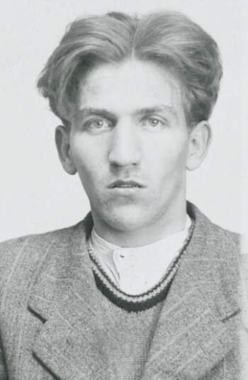 Carl Nikolai Arne Arctander Andersen (portrettbilde fra fangekort)