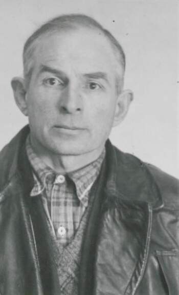 Reidar Larsen (portrettbilde fra fangekort)