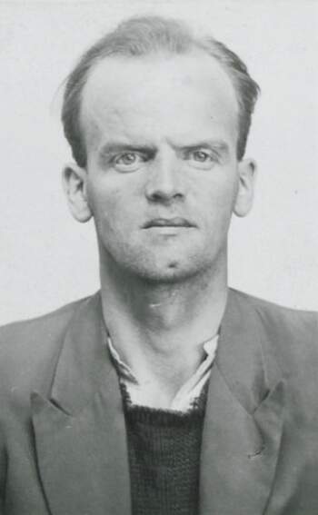 Hans Olaf Hansen (portrettbilde fra fangekort)