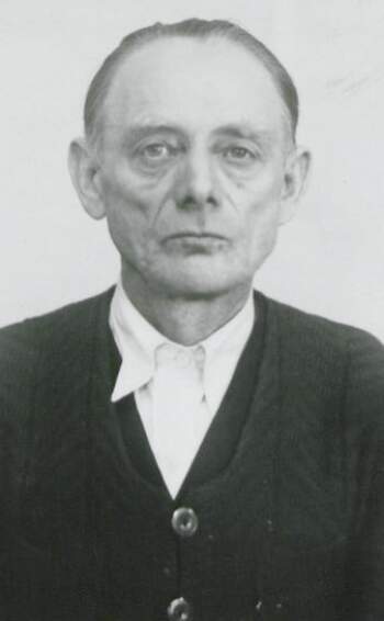 Johan Pedersen (portrettfoto fra fangekort)