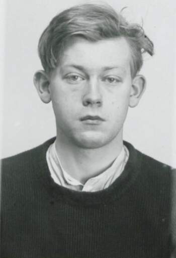 Kåre Valentin Hansen (portrettbilde fra fangekort)