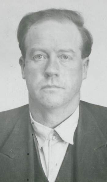 Hans Kristian Skofteby (portrettbilde fra fangekort)