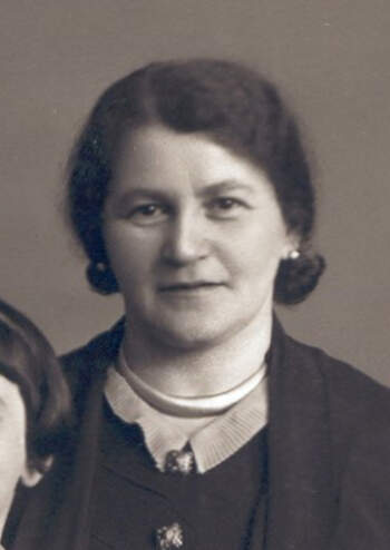 Milla Klein (utsnitt av familiefoto)