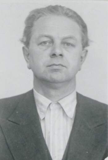 Hans S. J. Hoff (portrettbilde fra fangekort)