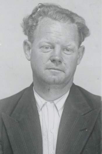 Oscar Hansen (portrettbilde fra fangekort)