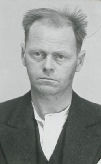 Johannes Georg Olsen (portrettbilde fra fangekort)