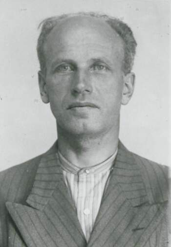 Carl Ferdinand Sandberg Bjerknes (portrettbilde fra fangekort)
