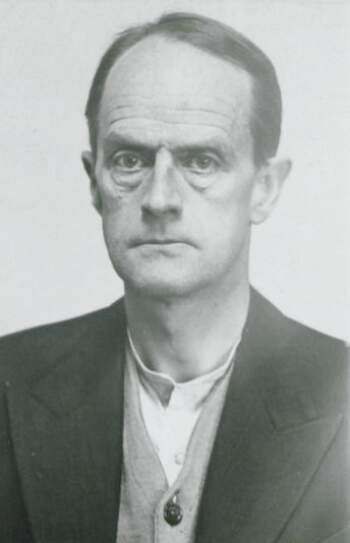 Alf Borgen (portrettbilde fra fangekort)