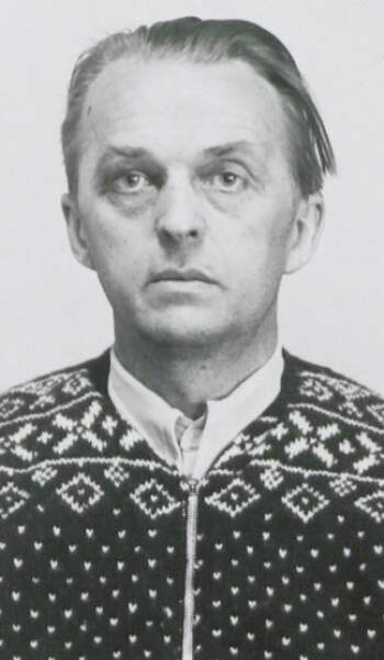 Einar Korsvig Rasmussen (portrettbilde fra fangekort)