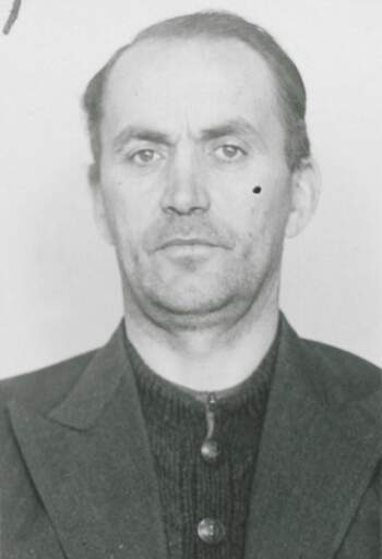 Olav Jørum (portrettbilde fra fangekort)