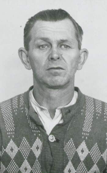Johan Olsen (portrettbilde fra fangekort)