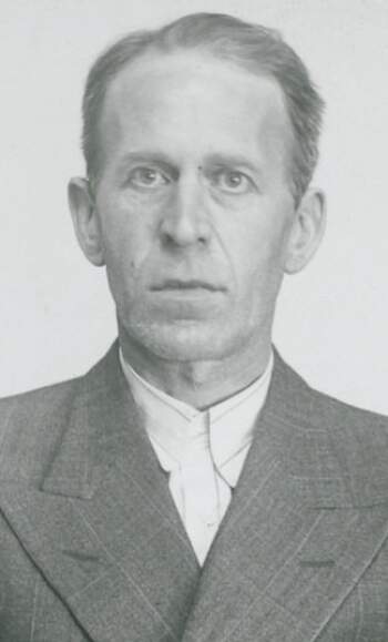 Sverre Solhaug (portrettbilde fra fangekort)