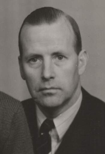 Arne Hognestad (utsnitt fra familiefoto)