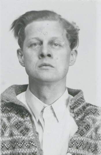 Christian A.R. Christensen (portrettbilde fra fangekort)