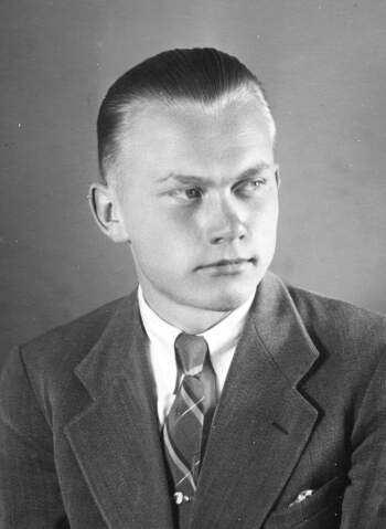 Frank Storm Johansen (portrettbilde, ca. 1940)