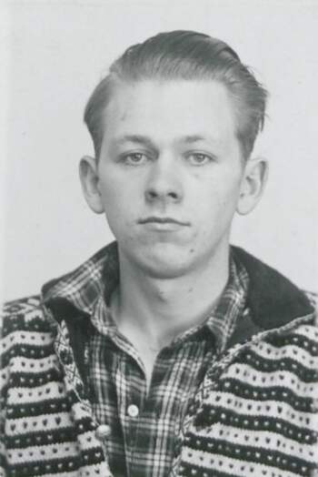 Ibb Adelsten Hansen (portrettbilde fra fangekort)